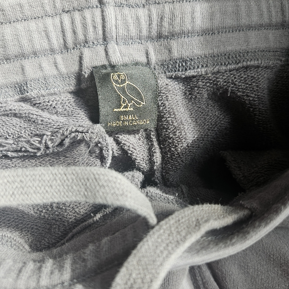 OVO Owl Gray Joggers SweatPants Size SMALL - Picture 4 of 14